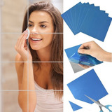 Kit De 20 Espejos Adhesivos Flexibles Para Pared De Azulejos