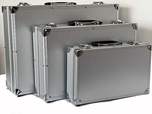 Set Maletin X 3 Porta Herramientas Aluminio Reforzados S.
