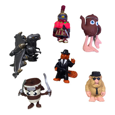 Brainrots Figuras Set 6 Pzs Nuclearo Dino, Ta Sahur Bri Bri | MercadoLibre