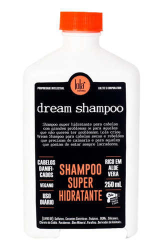 Lola Shampoo Dream Cream Super Hidrante X250