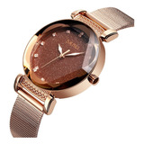 Reloj Pulsera Mujer Skmei 9188 Glitter Con Estuche