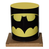 Mugs Batman Logo Pocillo Color Negro