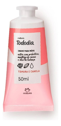 Natura Tododia Tamara E Canela Hidratante Creme Maos 50ml