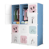 Guarda Roupas Modular Infantil Com 10 Portas