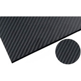 Placa Fibra Carbono 100% Pura Painel Grande 400 X 250 X 6mm