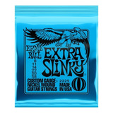 Encordado Ernie Ball Extra Slinky 2225 Guitarra Eléctrica