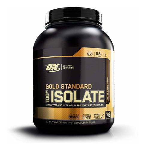 Proteina On Gold Standard 100% Isolate 5 Lb (2.24 Kg)