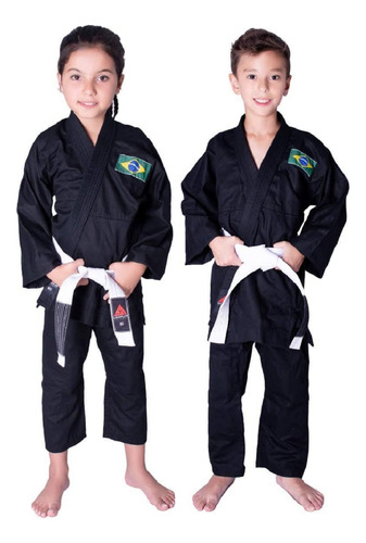 Kimono Infantil Jiu Jitsu Judo Reforçado + Faixa Gratis!!!