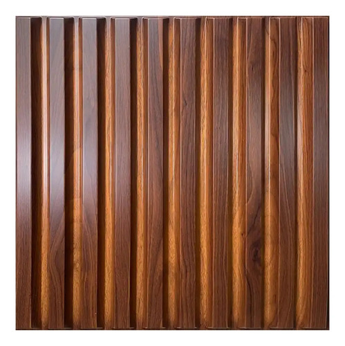Panel 3d Pvc Tipo Lambrin 50x50cms 30 Piezas Con Pegamento! | Meses sin interés