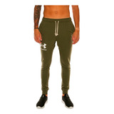 Pantalón Under Armour Running Hombre Rival Verde Cli