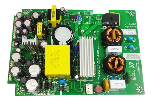 Fonte Para Amplificador Som -32 + 32 Vdc 8a 