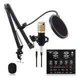 Microfono Condensador Profesional Studio Kit