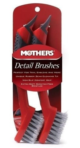 Mothers Polish - Detail Brushes Set - Kit Cepillos Interior