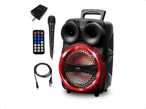 Parlante Karaoke Bluetooth Potente 3000wts Luces + Micrófono