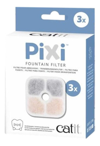 Filtro Para Fuente De Agua Pixi 3 Un/gato/cat It/boxcatchile