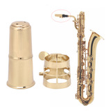Set De Ligaduras Para Saxofón Alto Con Tapa De Latón Para Sa