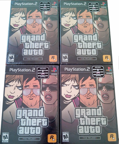 Grand Theft Auto The Trilogy Playstation 2 Nuevo Y Sellado