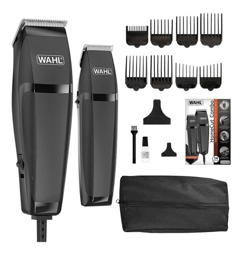 Maquina De Corte + Patillera Wahl Homecut Combo 14 Piezas