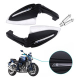 Cubre Puños Moto Hand Guards Universales Luz Leds Luces