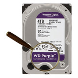 Disco Duro Wester Digital Purple De 4tb, 3 Años De Garantía 