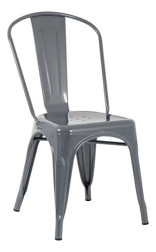 Cadeira Tolix Iron De Design Industrial De Metal Rústica