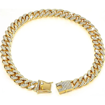 Collar De Diamantes For Perros De Tamaño Mediano