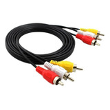 Cable Rca 3 Rca A 3 Rca Macho 1,5 Metros Audio Y Video X5