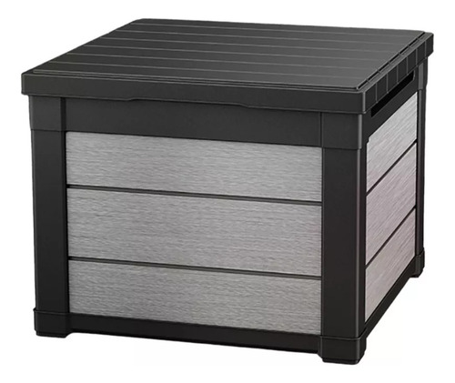 Caja Almacenamiento Contenedor Exterior Tipo Madera 113l 