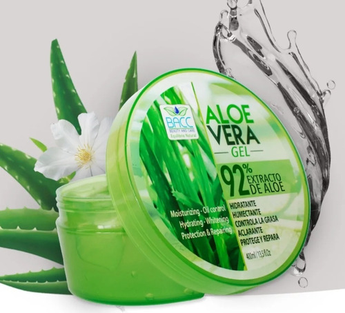 Gel Aloe Vera Bacc Sábila Hidrata Humect - Ml  Tipo De Piel Todo Tipo De Piel