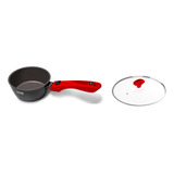 Conjunto De Panelas Ichef Vermelha Sauce 16cm E Tampa 16cm