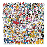 Mickey Mouse Disney 50 Calcomanias Stickers Pvc Contra Agua