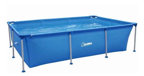 Piscina Estructural Rentangular 258 Cm Con Capacidad 2690 L Color Azul Delfines