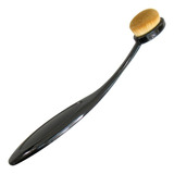 Pincel Para Maquillaje Oval Contorno Nariz Corrector P7805 Color Negro