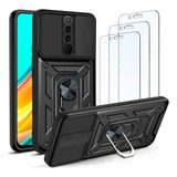 Funda Protección Cámara Para Redmi Note 8 Pro + 3 Mica