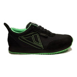 Zapatilla Reef Mens Saint All Black Green