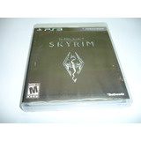  The Elder Scrolls V Skyrim Ps3 Completo C/ Mapa 