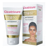 Cicatricure Protetor Solar Fps50 Antissinais Matte - 40g