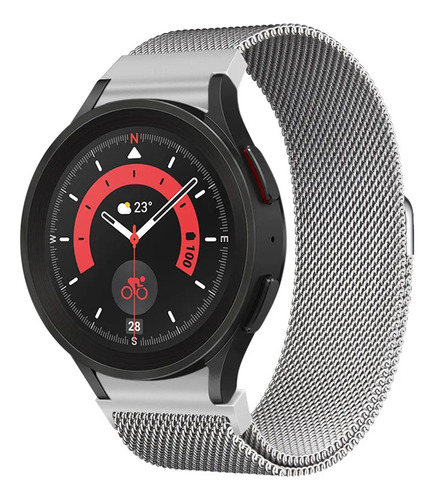 Para Samsung Galaxy Watch 5/4/4 Pulseira De Metal Clássica