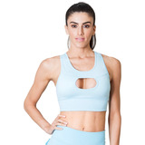 Sport Bra Hanna Fannya Con Push Up Y Espalda Descubierta