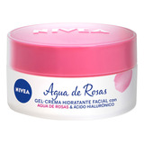 Gel Crema Nivea Hidratación 48 Horas Con Agua De Rosas 50ml