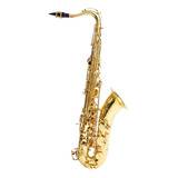 Saxofón Tenor Bb Laqueado Alta Calidad Kit Completo Aureal