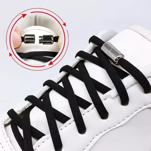 Cordones Elásticos Hola Es Para Adultos Y Niños 1m X Par
