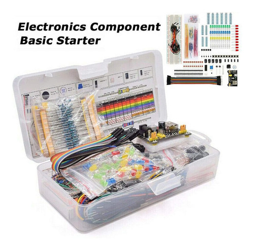 Kit De Componentes Electrónicos 830pcs Compatible Con Arduin