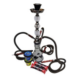 Hookah Shisha 3 Mangueras 2 Melazas 2 Carbón