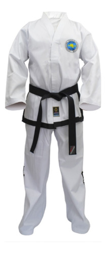 Dobok Dan Logo Estampado Itf Taekwondo Granmarc Oficial