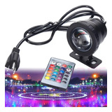 85-265v 10w Lámpara Led Rgb Sumergible  