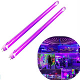 10 Lâmpadas Led 120cm Tubular T8 Neon Luz Negra 18w Bivolt