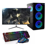 Torre Cpu Gamer Core I5 11400 Gpu 2gb 512gb 8gb Led 22 Pc