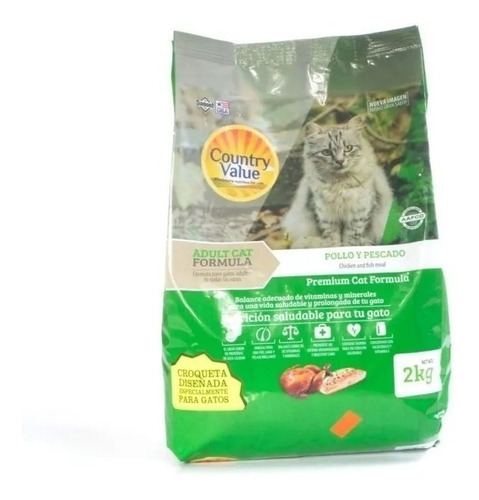 Country Value Gatos  2 Kg