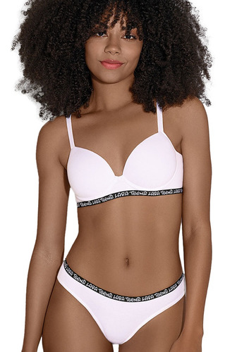 Conjunto Tasa Soft Push Up Colaless Lara Teens 5150